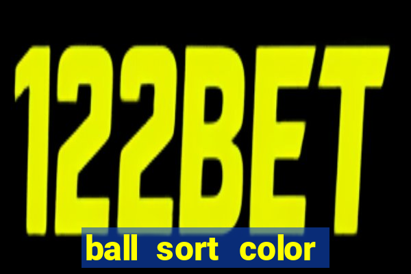 ball sort color water puzzle